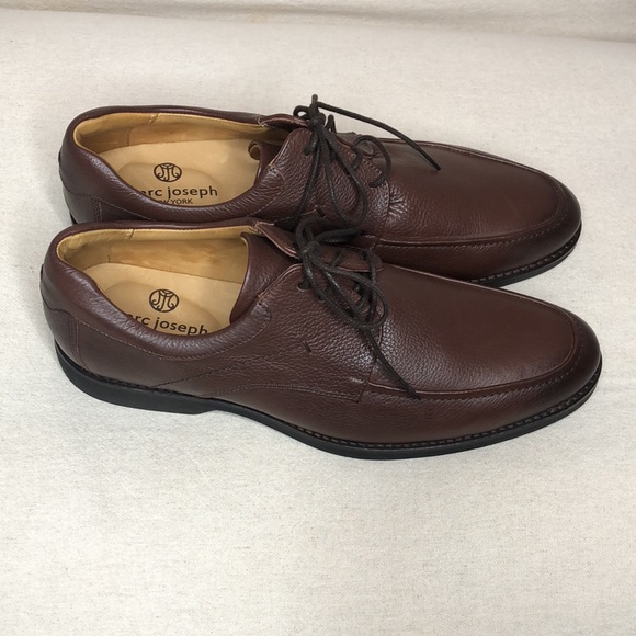 Marc Joseph New York Handcrafted in Brazil Men Size 10,5 Brown NEW never worn - Picture 4 of 12